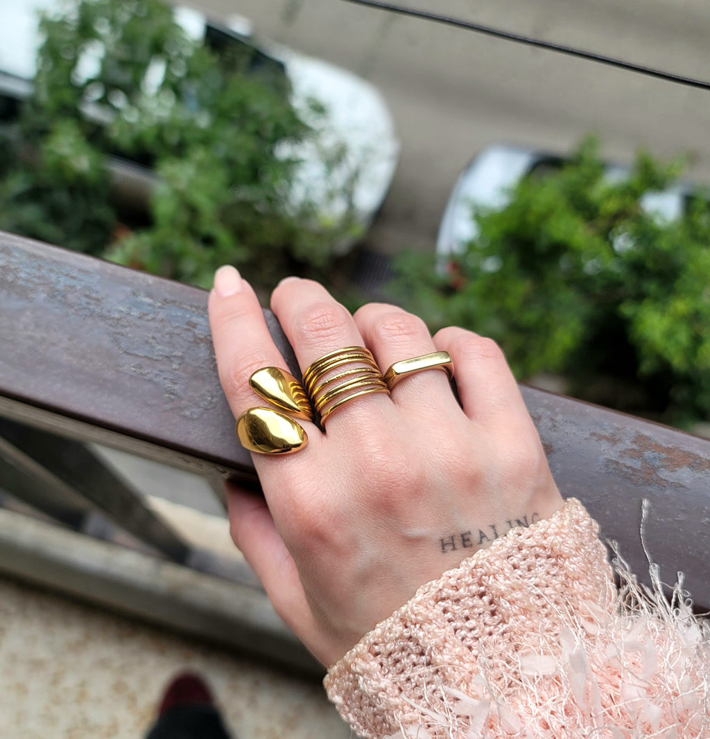 Bold Lines Ring