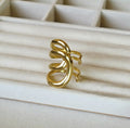 Golden Flow ring