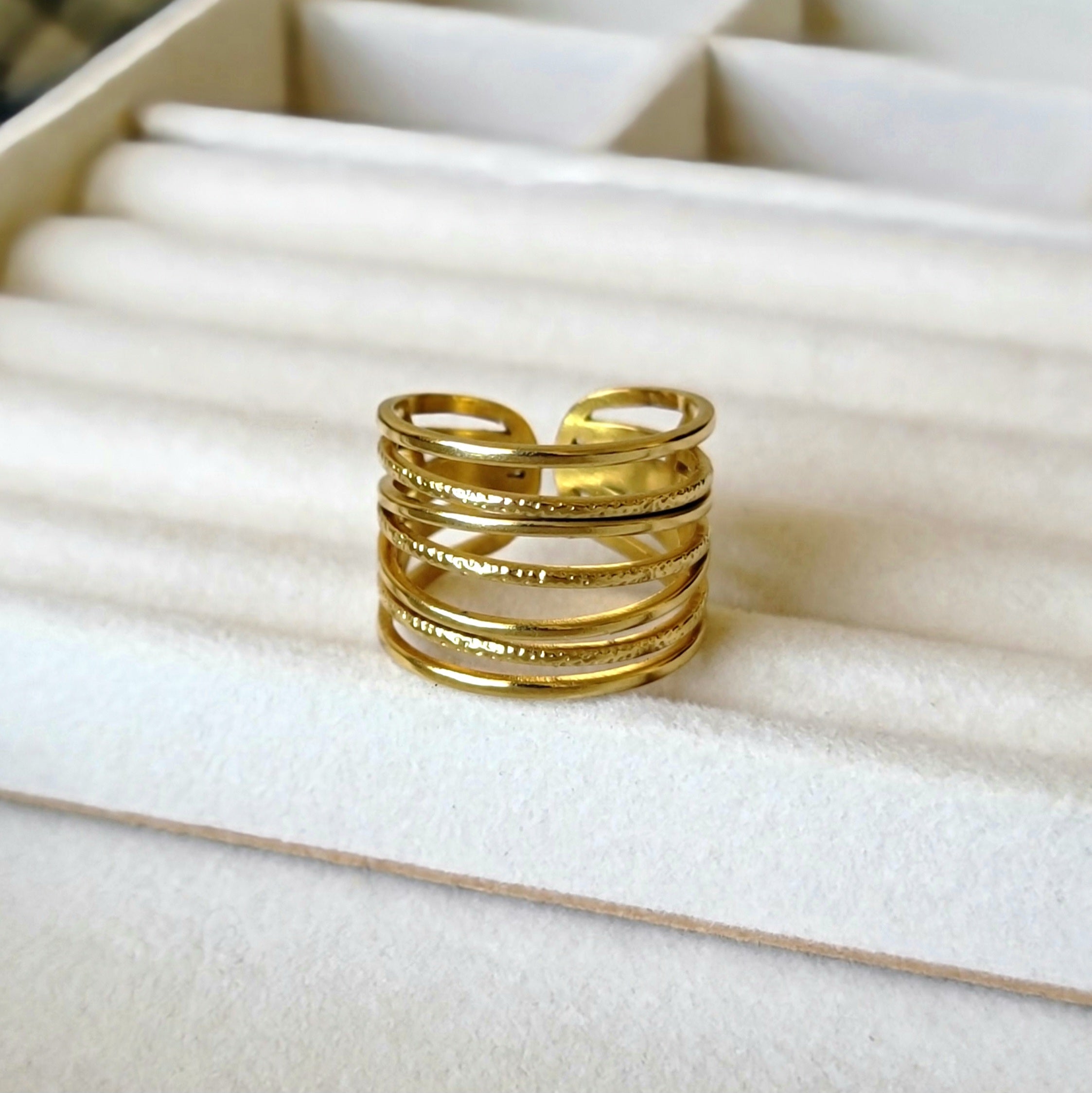 Bold Lines Ring
