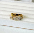 Crystal Twist Ring