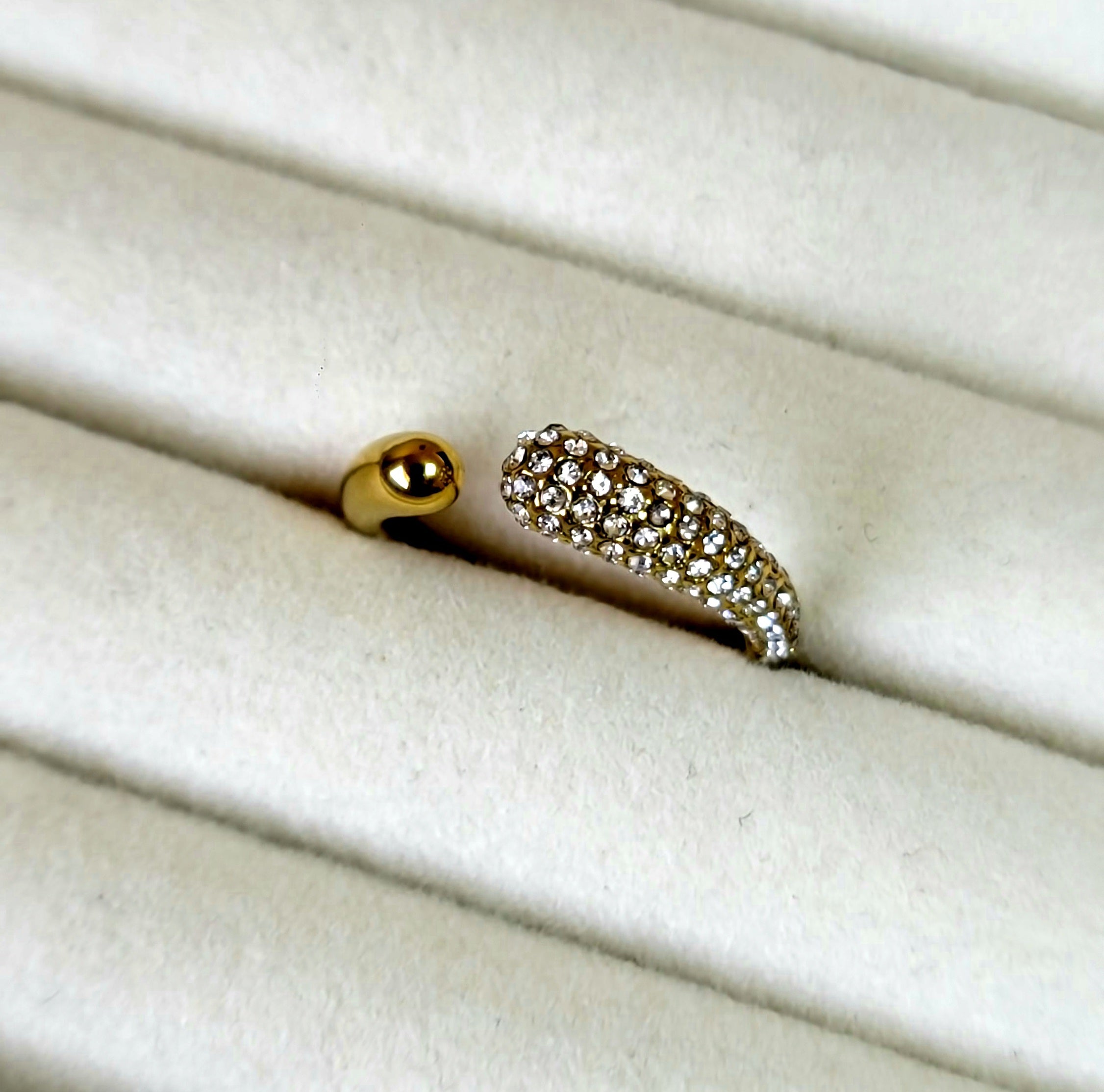Round Crystal Ring