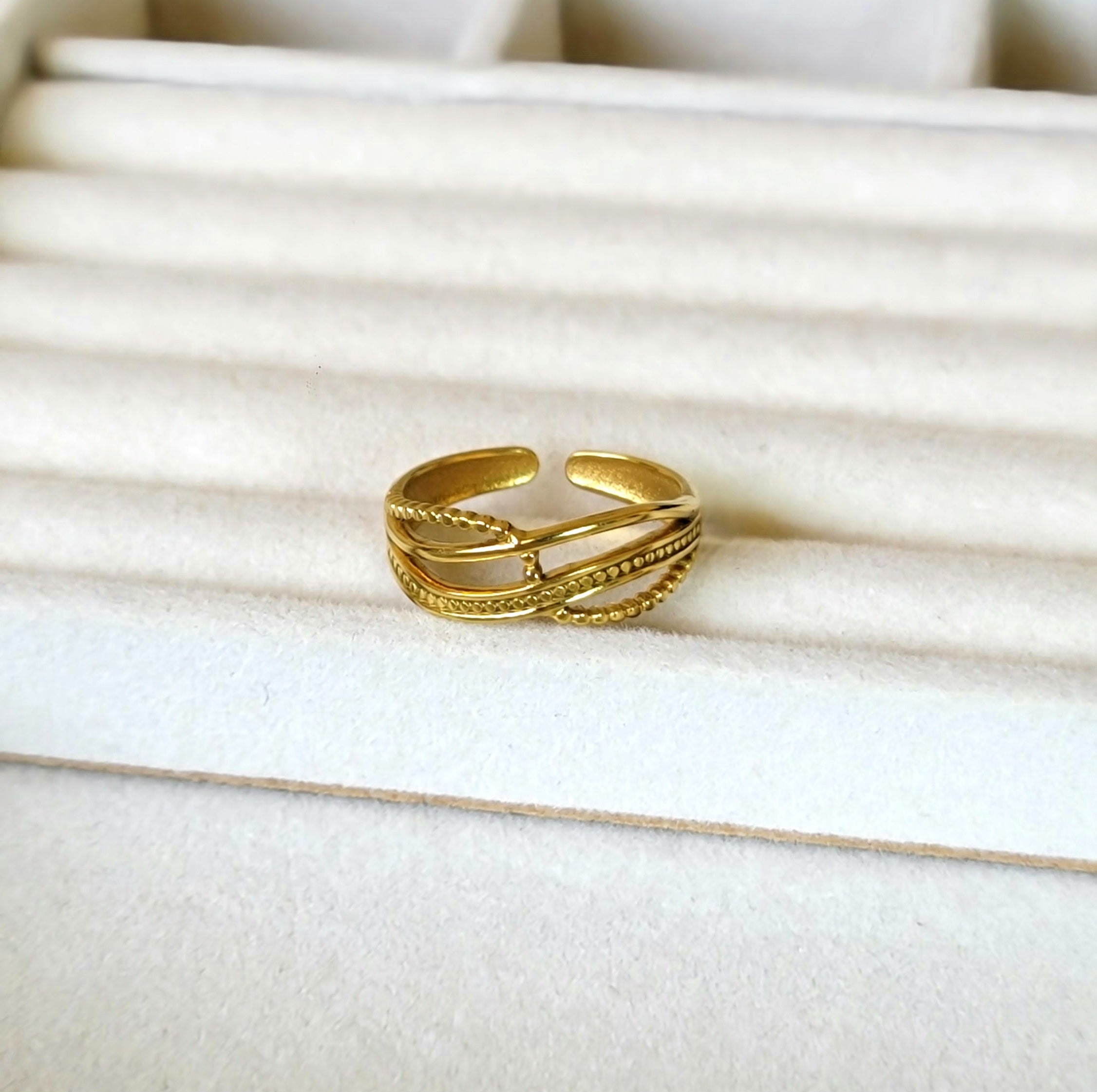 Triple Layer Ring