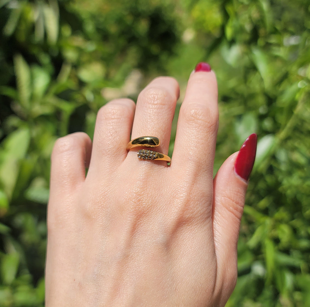 Sparkle Tip Ring