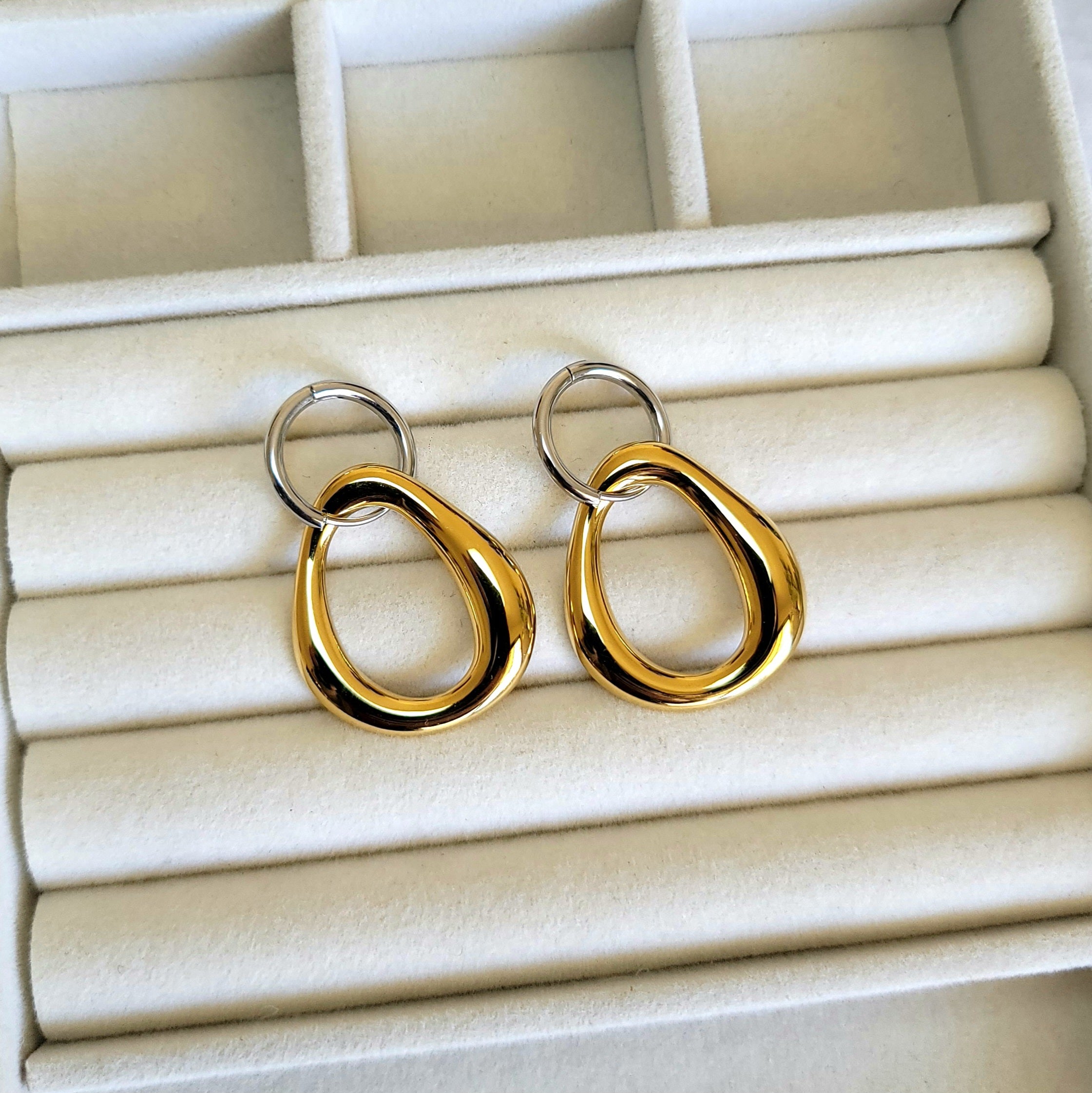 Dual Loop Earrings
