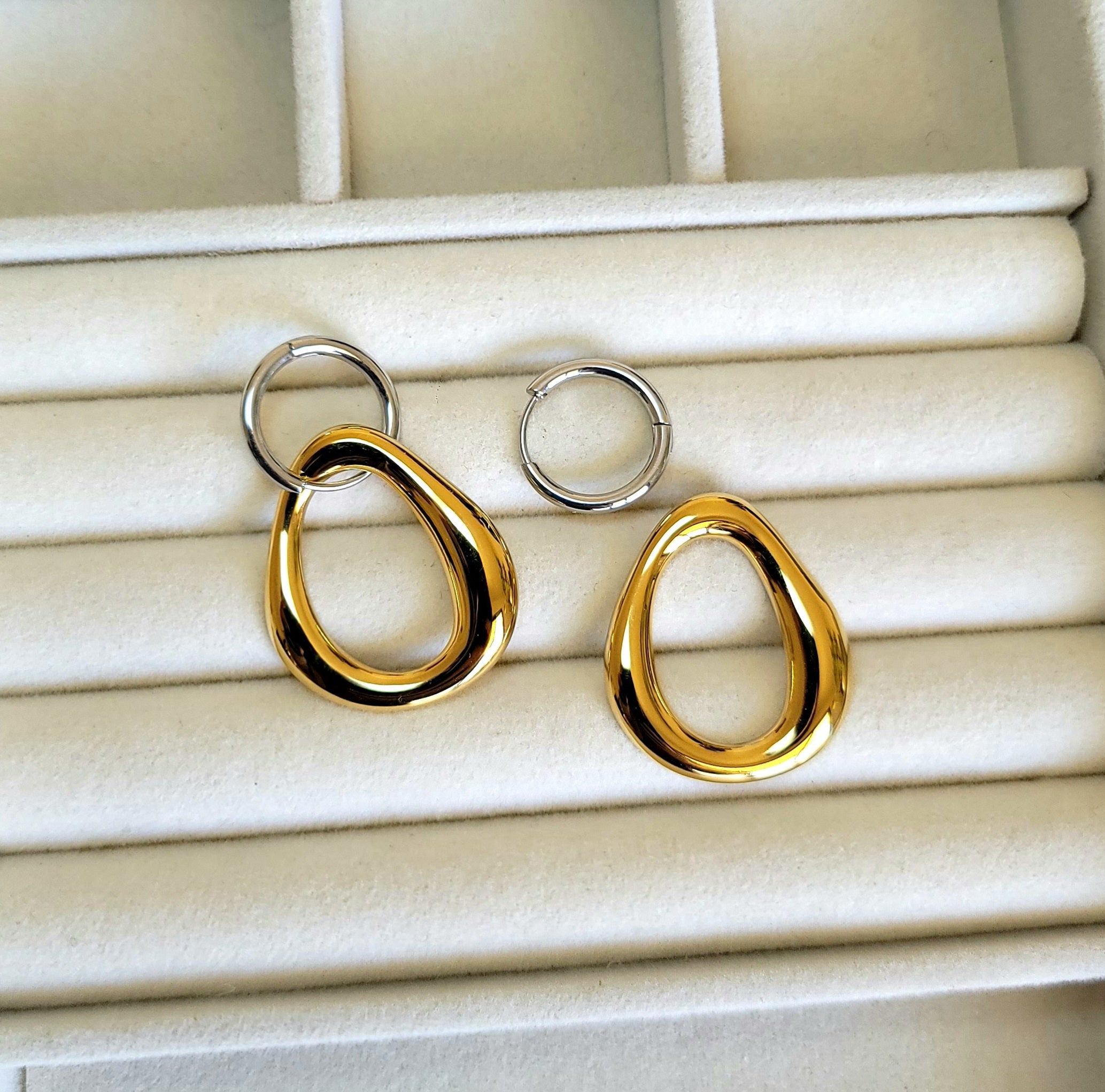 Dual Loop Earrings