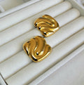 Molten Square Earrings