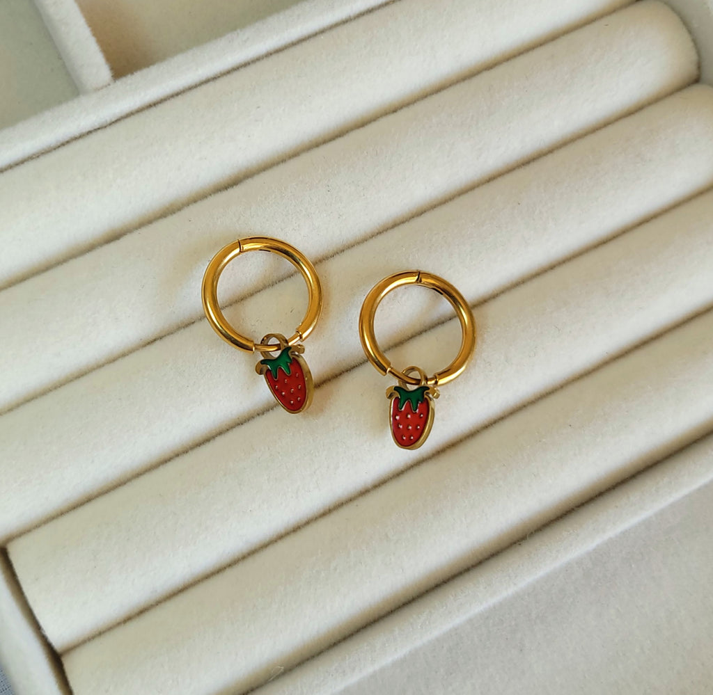 Strawberry Earrings
