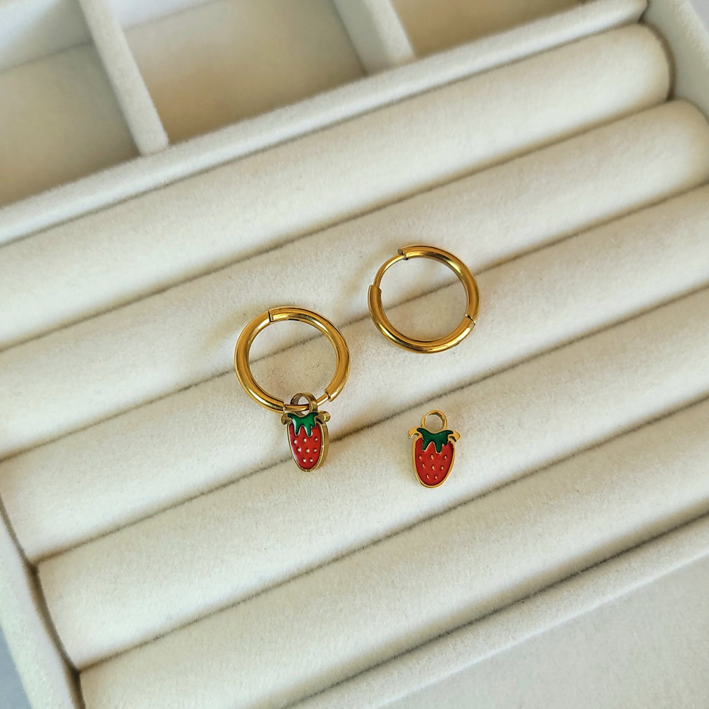 Strawberry Earrings