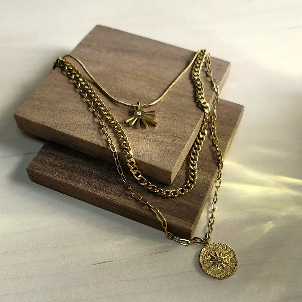 Tri-Solar Necklace
