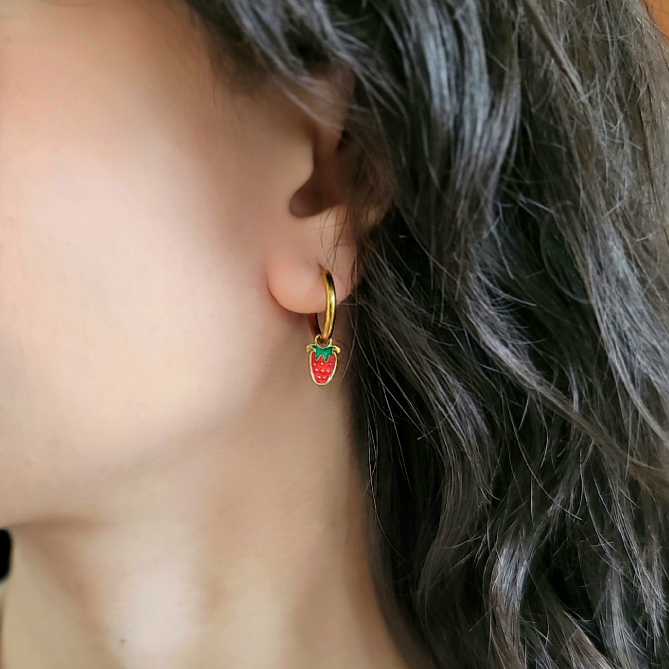 Strawberry Earrings