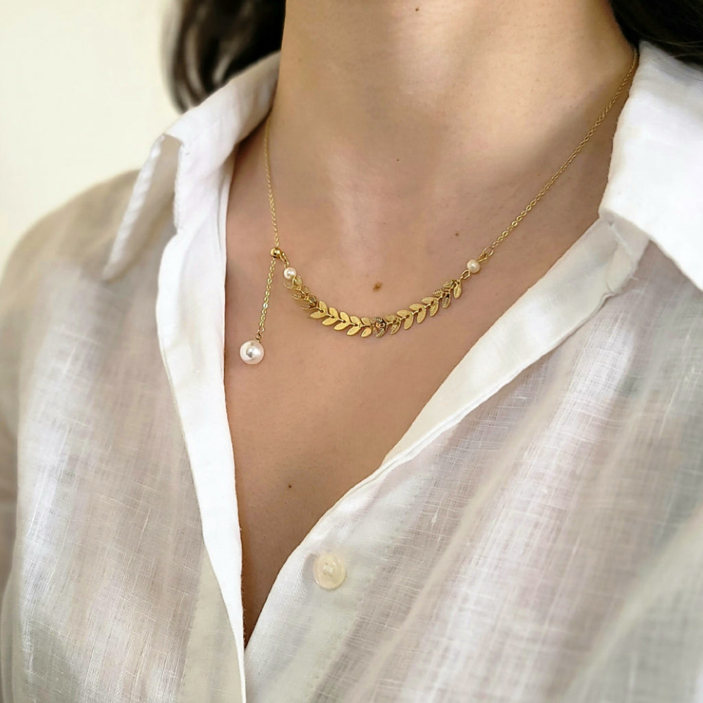 Pearl Drop Necklace