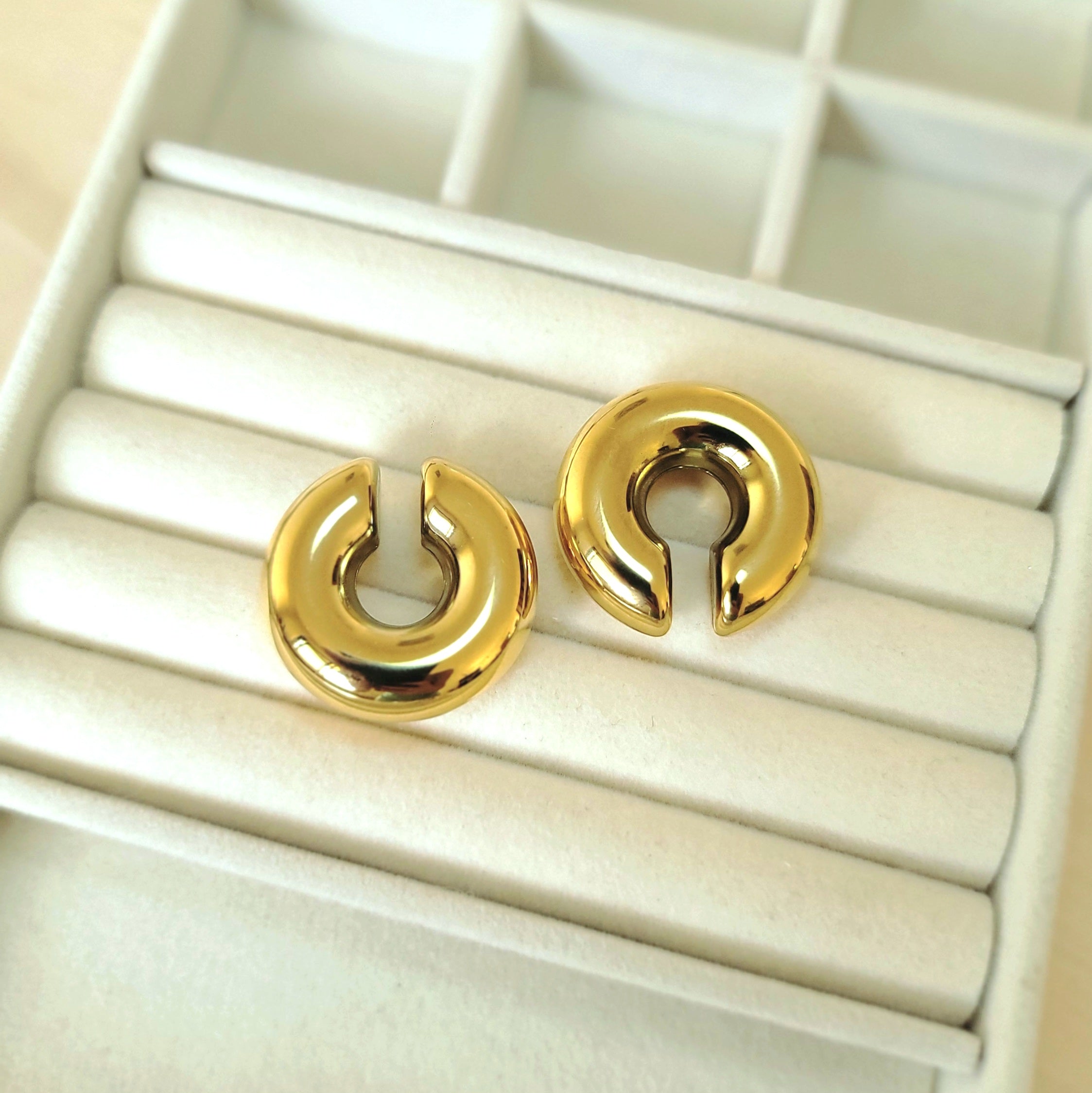 Fluid Gold Ear Cuffs