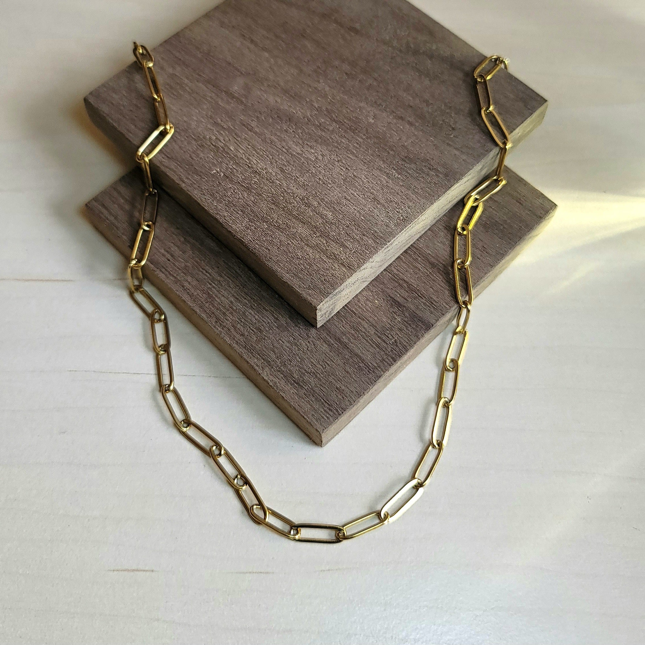 Paperclip Chain Necklace