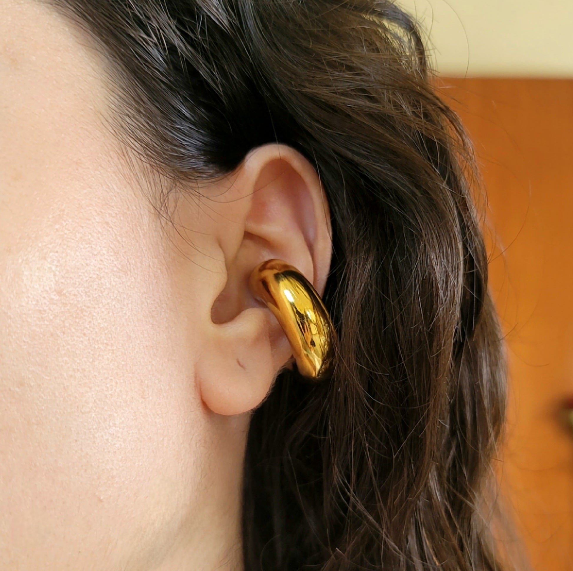 Fluid Gold Ear Cuffs